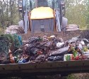 Сто тонн мусора вывезли с сахалинского кладбища после жалобы губернатору