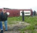 Поезд столкнулся с пассажирским автобусом в Поронайском районе (+ дополнение, список погибших и пострадавших, ФОТО, ВИДЕО)