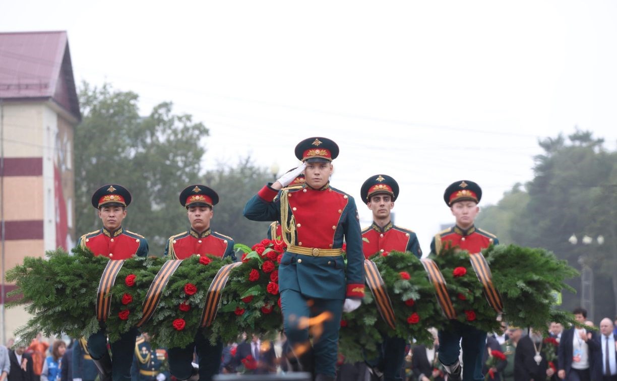 В Сахалинской области празднуют 80-ю годовщину Победы над милитаристской Японией