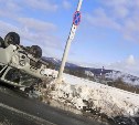 Водителя перевернувшегося УАЗ с многочисленными травмами доставили в больницу Южно-Сахалинска