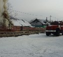 Пожар в районе "Эдема" потушили в Южно-Сахалинске