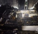 В пожаре в Охе пострадал один человек