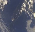 Российский космонавт показал видео ещё не заснеженного Сахалина