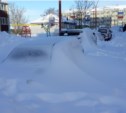 В Южно-Сахалинске не расчищены от снега еще более 40% дворов