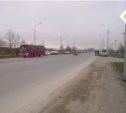 В Южно-Сахалинске водитель маршрутного автобуса сбил скутер