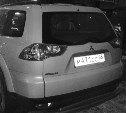 Неизвестный автомобиль столкнулся Mitsubishi Pajero Sport и скрылся с места ДТП в Южно-Сахалинске