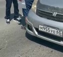 В Южно-Сахалинске столкнулись Toyota Isis и Kia Sorento - розыск очевидцев