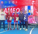 Сахалинские самбисты завоевали две золотые медали Всероссийского турнира