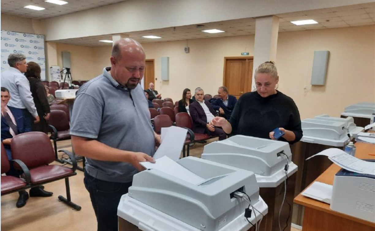 Голоса сахалинцев на выборах посчитают современные устройства