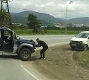 В аварии на объездной дороге Южно-Сахалинска пострадали двое