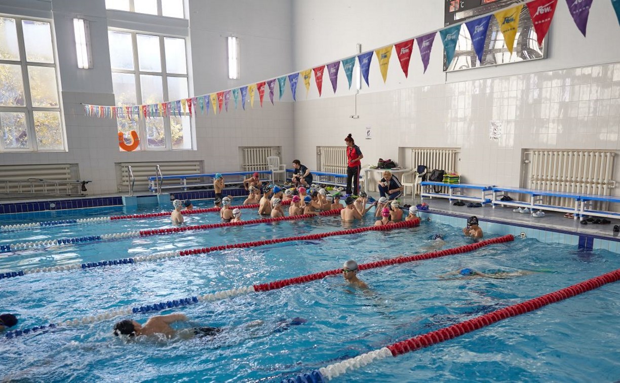 Городской бассейн открыли в Южно-Сахалинске после ремонта