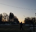 Неработающий светофор собрал утреннюю пробку в центре Южно-Сахалинска