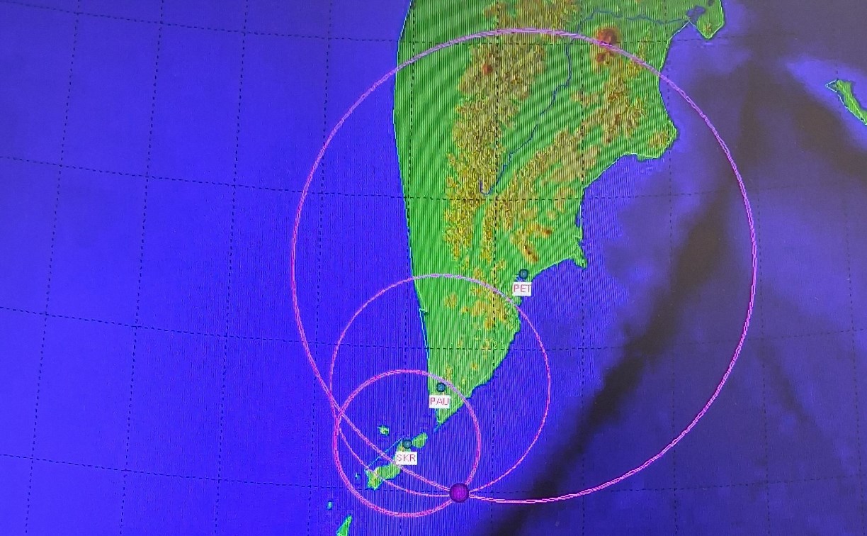 Два землетрясения за час зафиксировали у Северо-Курильска