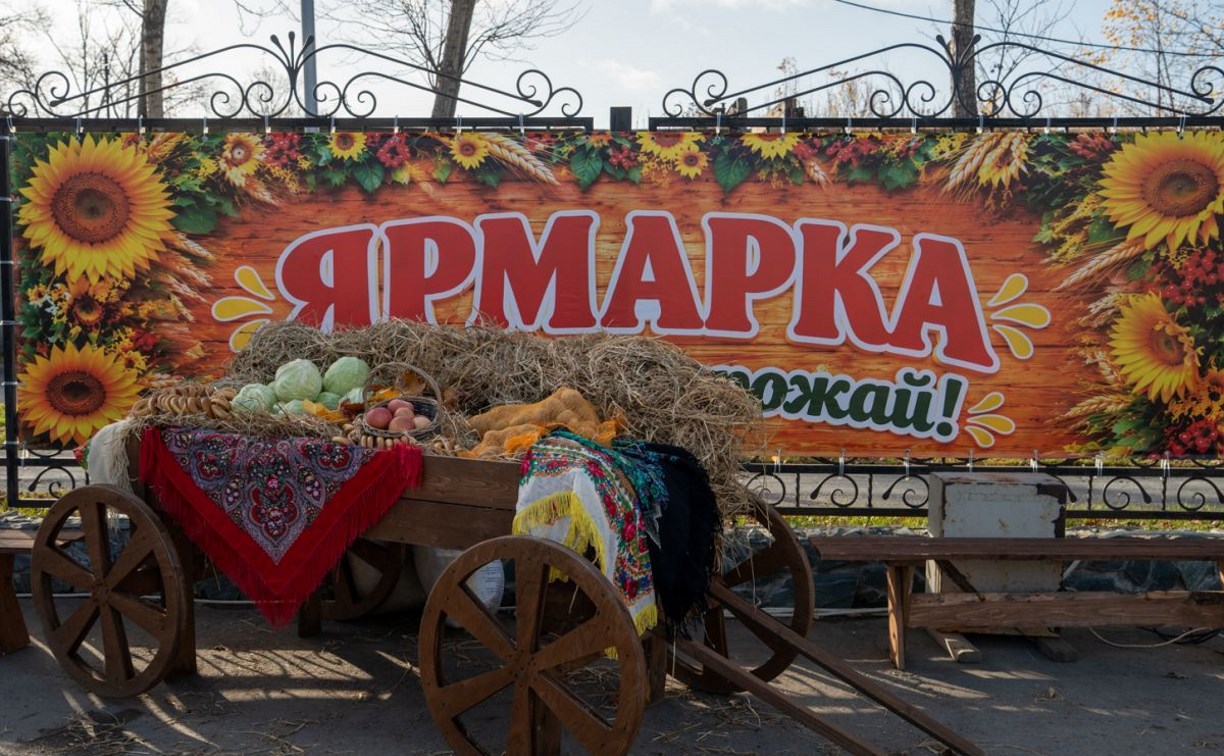 Ярмарка "Собираем урожай" состоялась в Южно-Сахалинске