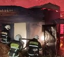 144 тонны воды потратили огнеборцы, чтобы потушить пожар в Тымовском районе