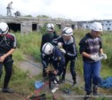 Поисково-спасательные работы в техногенной среде проводят сахалинские школьники
