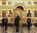 Икона «Спас Нерукотворный» главного храма ВС РФ прибыла на Сахалин