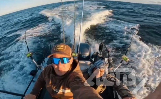 Выловленный у берегов Сахалина тунец-"гигант" стал героем захватывающей короткометражки