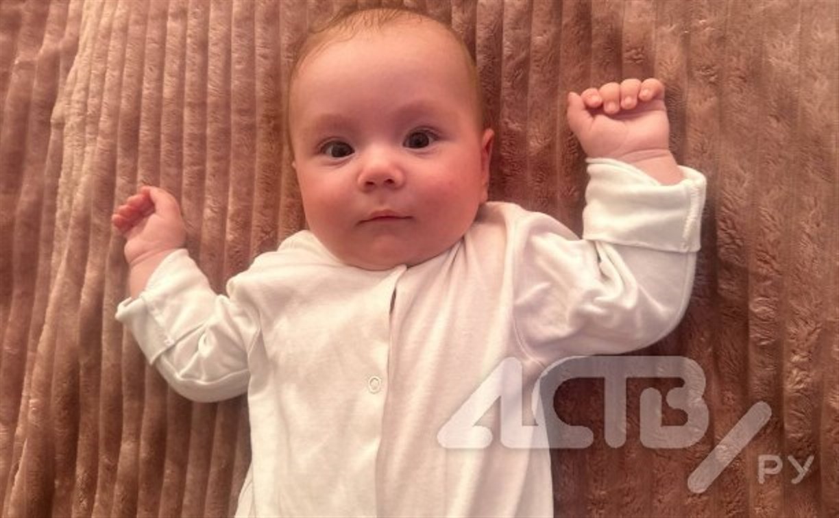 Пятимесячному сахалинцу Алёше срочно нужны средства на жизненно важное питание