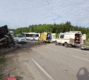 Количество пострадавших в жутком ДТП на корсаковской трассе выросло до шести человек