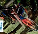 Подросток пострадал, опрокинувшись на мотобайке в Долинском районе