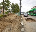 Мэр поручил максимально восстановить зелёную зону после прокладки теплосетей в Южно-Сахалинске