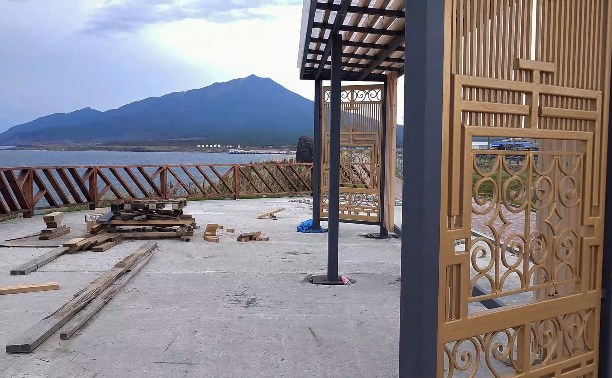 Благоустройство маршрута "Тайны Айнов" в Курильском районе завершится в октябре