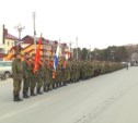 Погода мешает репетициям парада Победы в Южно-Сахалинске