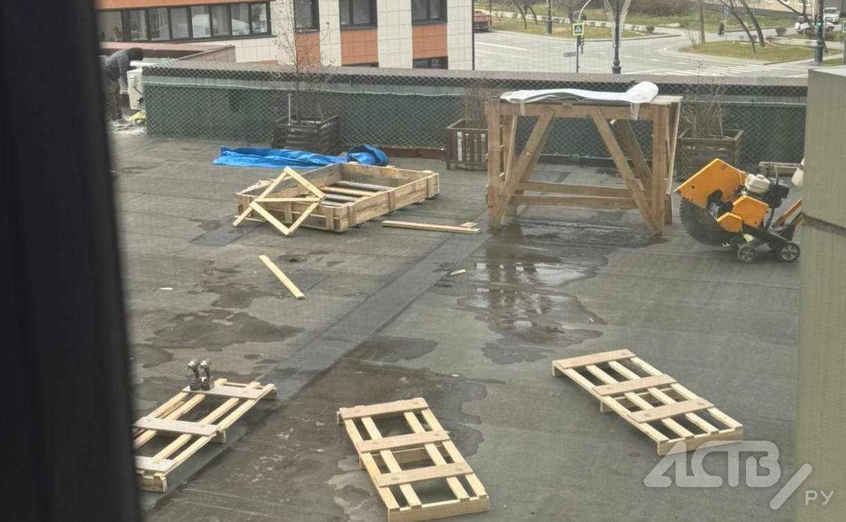 В Южно-Сахалинске разгорелся конфликт между жильцами дома и владельцами строящегося ресторана 