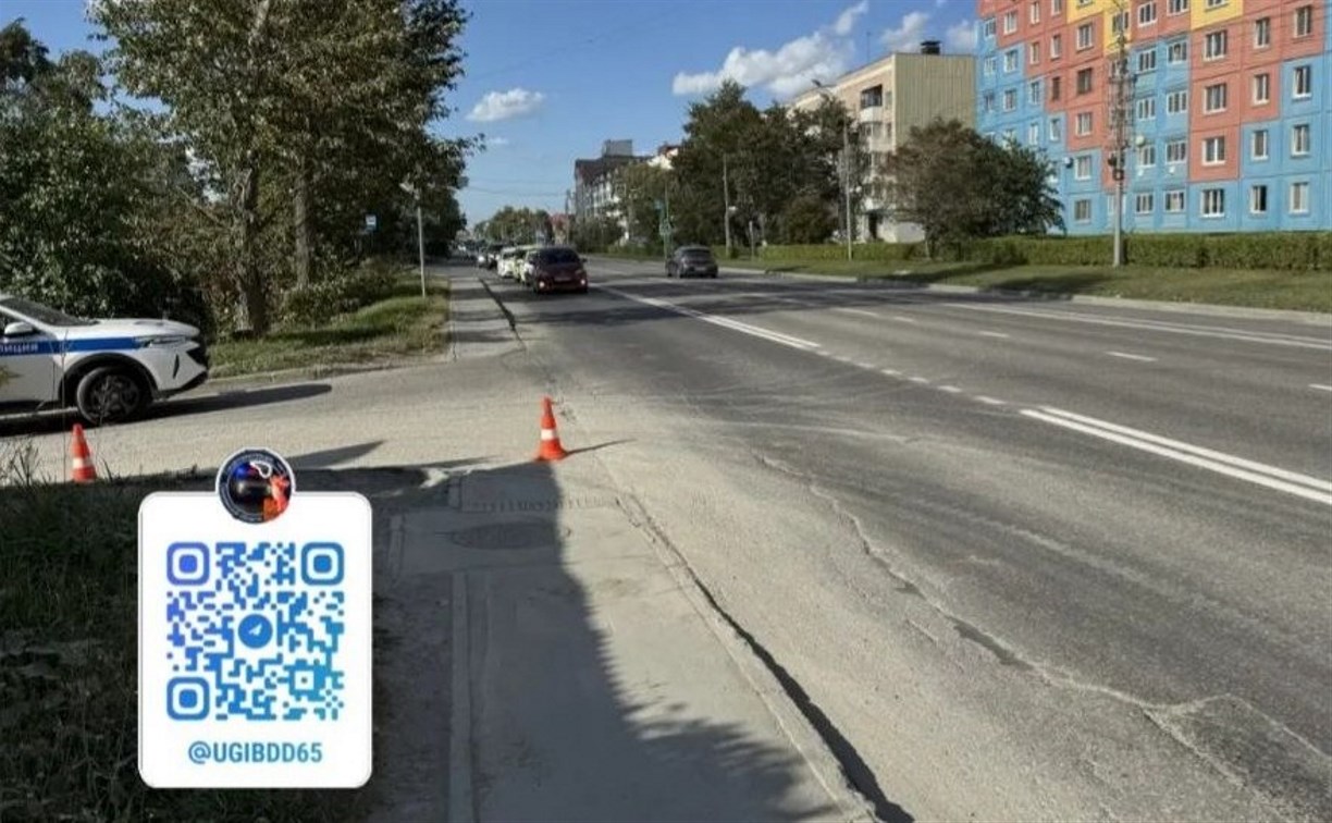 Corolla сбила мужчину в Южно-Сахалинске