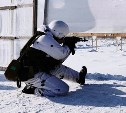 Мобилизованные сахалинцы совершенствуют навыки скоростной стрельбы