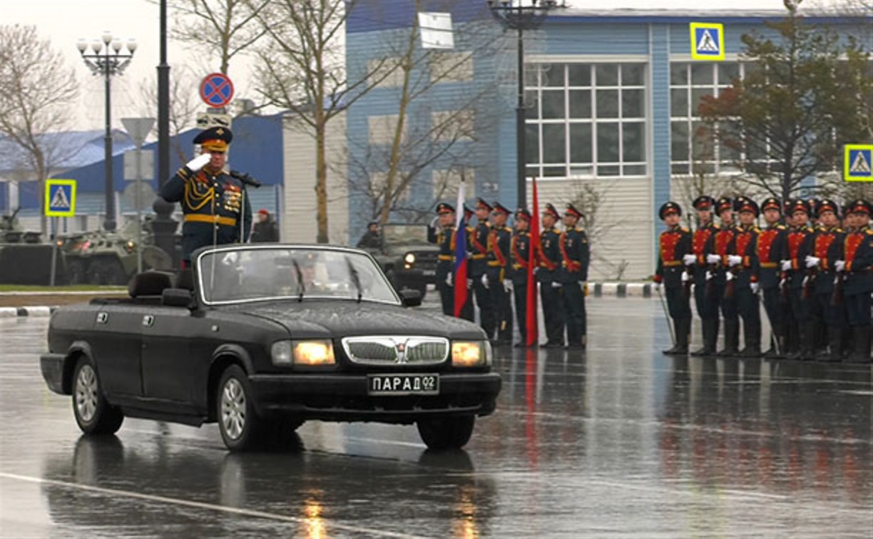 В Южно-Сахалинске прошла генеральная репетиция парада Победы