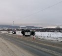 Двух человек увезли в больницу после ДТП на объездной дороге в Южно-Сахалинске