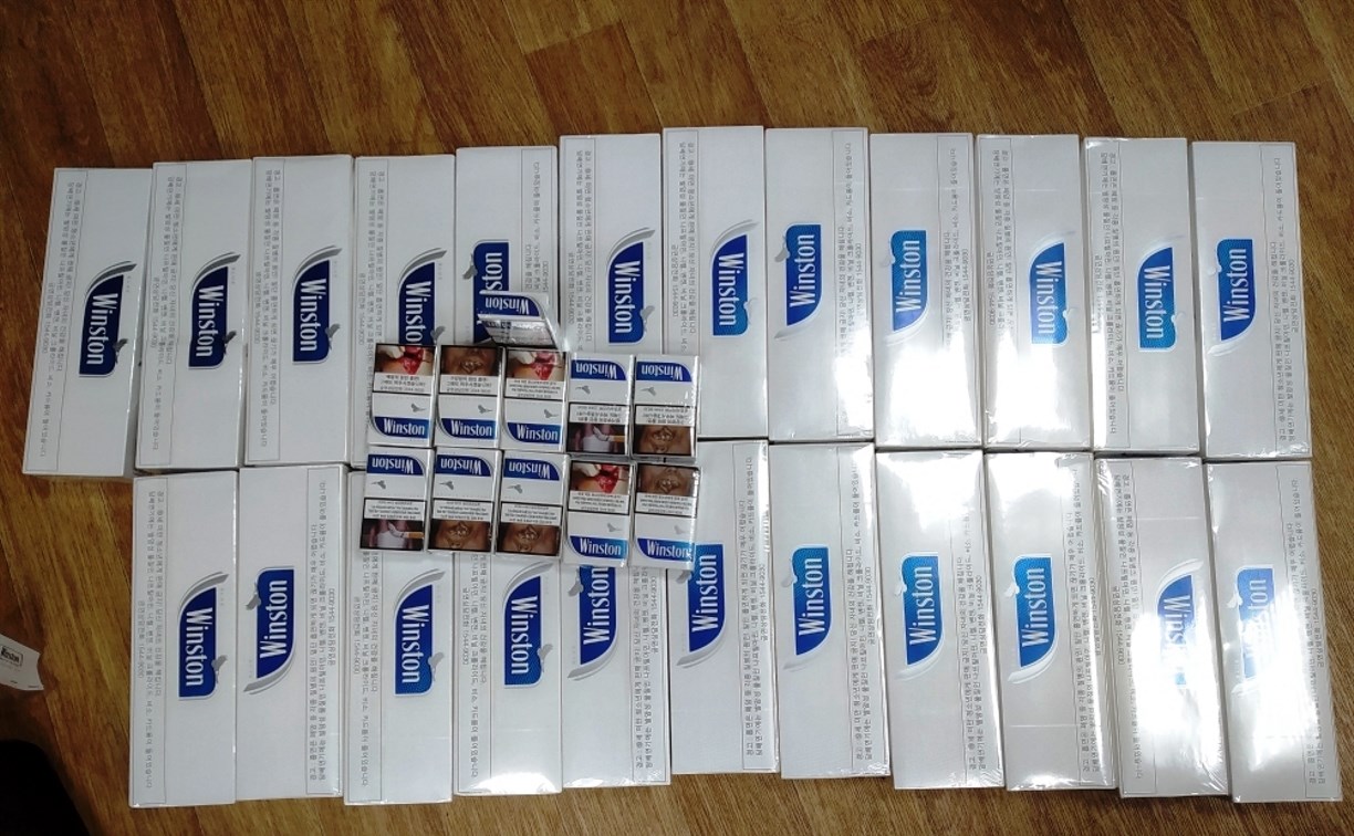 Более 5000 сигарет изъяла Сахалинская таможня за сутки