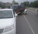 Несколько автомобилей столкнулись в Троицком