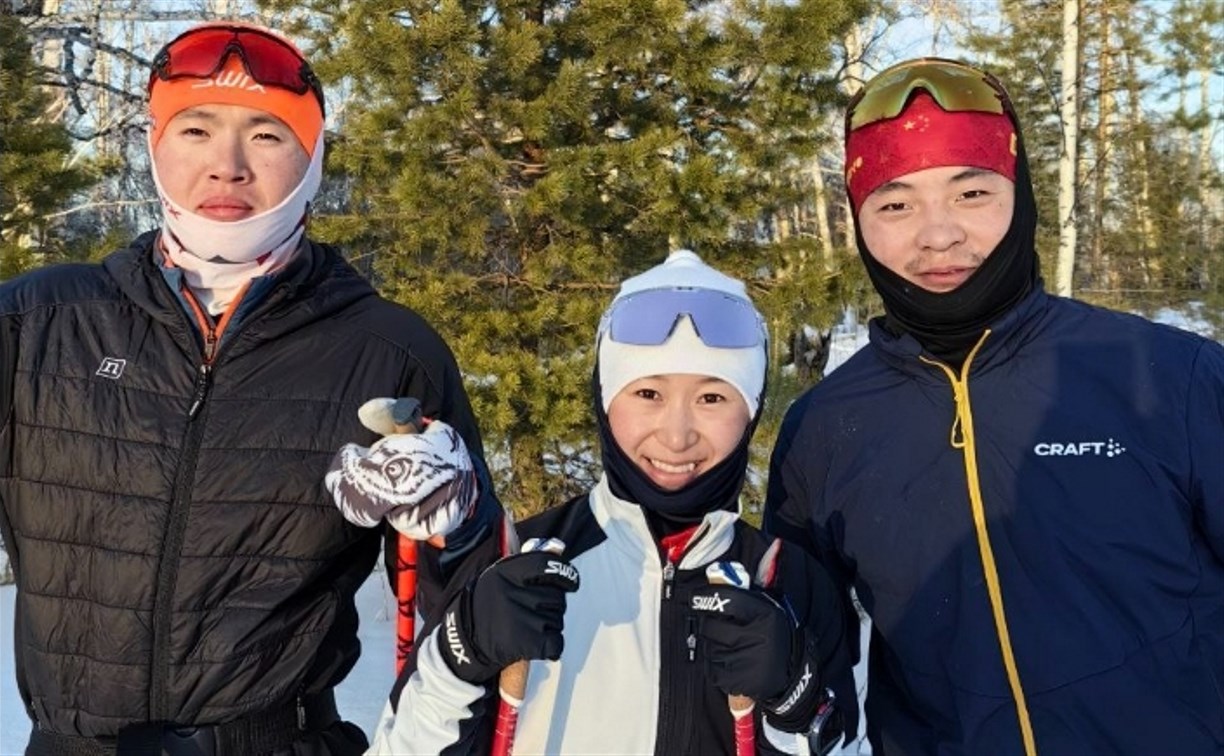 Китайские лыжники примут участие в чемпионате России по лыжным гонкам на Сахалине