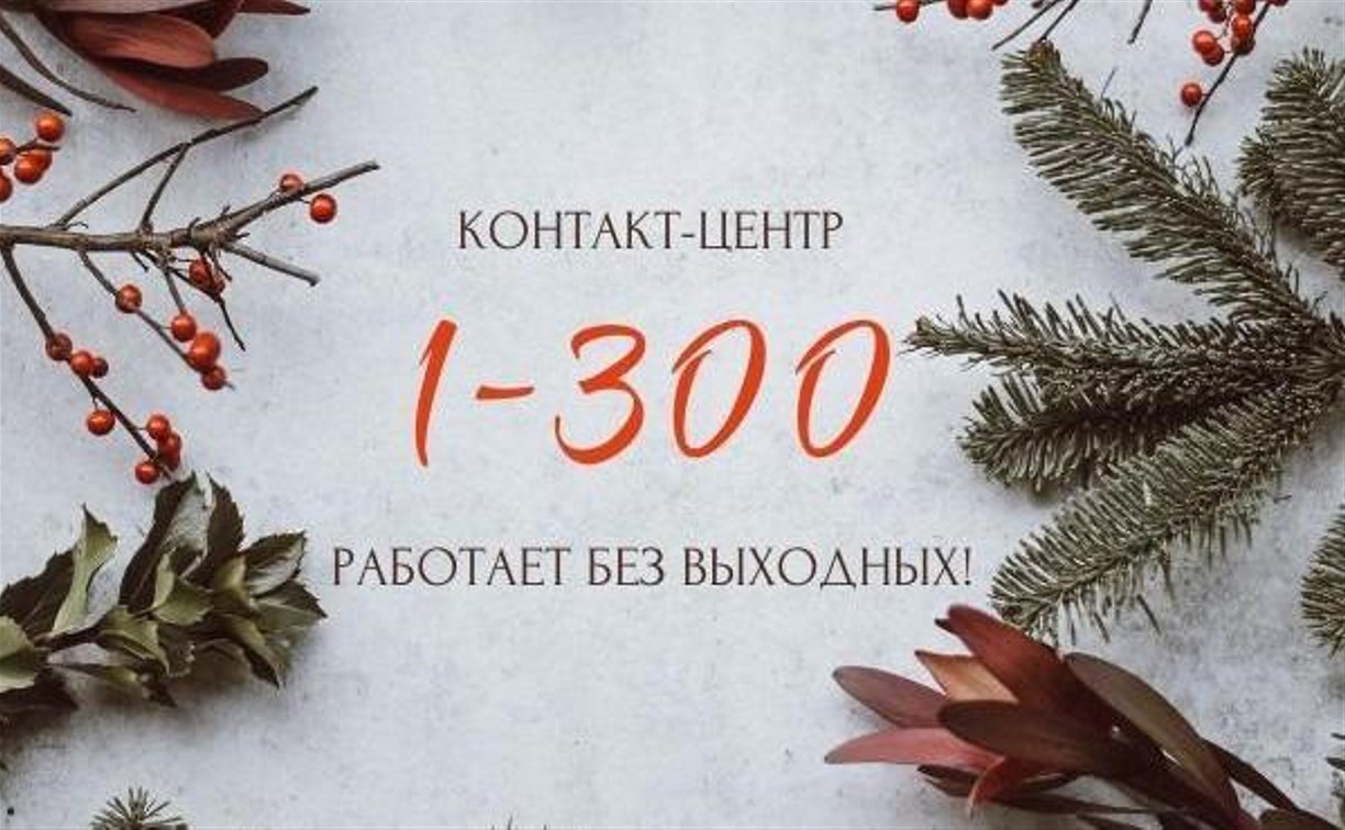 За год операторы сахалинской службы 1-300 совершили 3 миллиона звонков