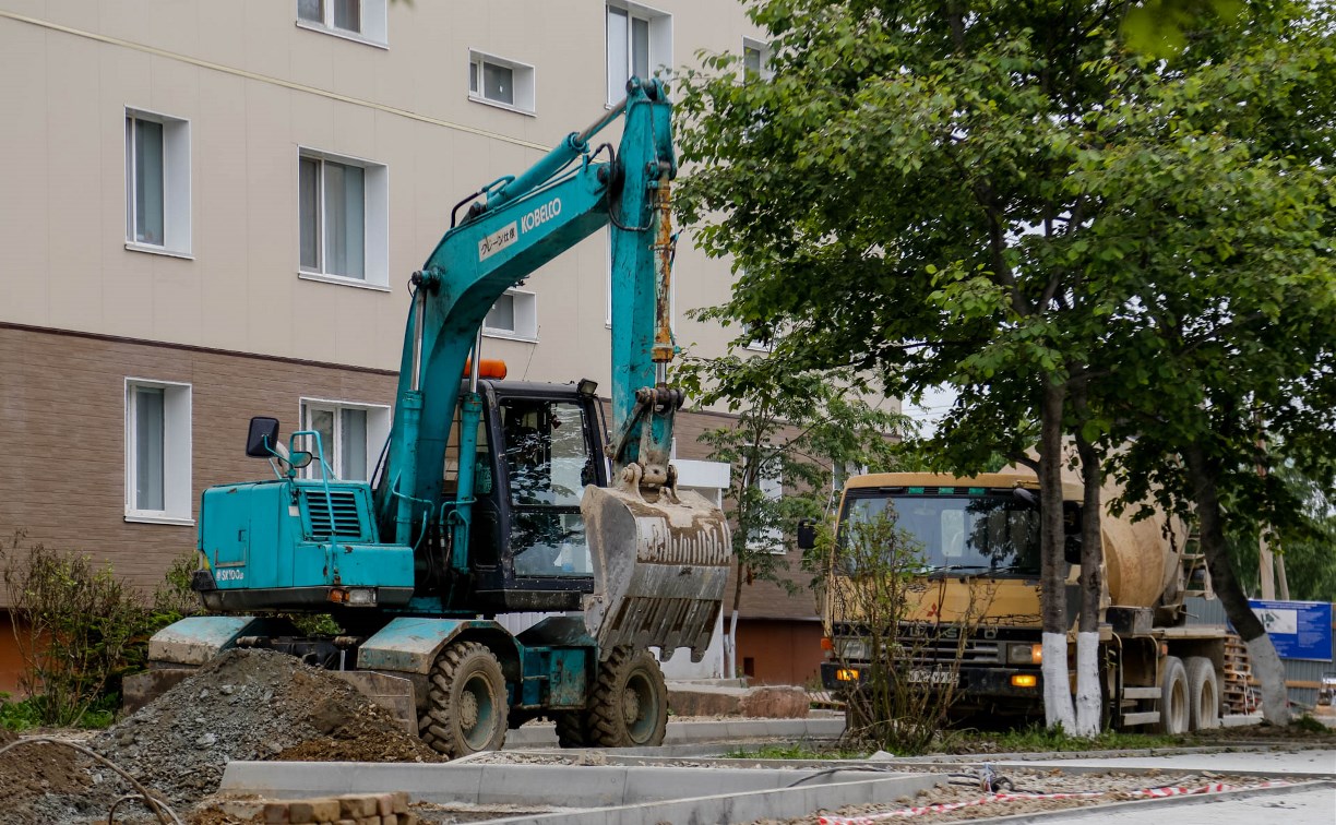 Около 40 дворов отремонтируют в Южно-Сахалинске в этом году