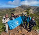 Спасатели МЧС Сахалина поднялись на вершину малой Юноны