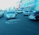 Очевидцев аварии на улице Вокзальной ищут в Южно-Сахалинске
