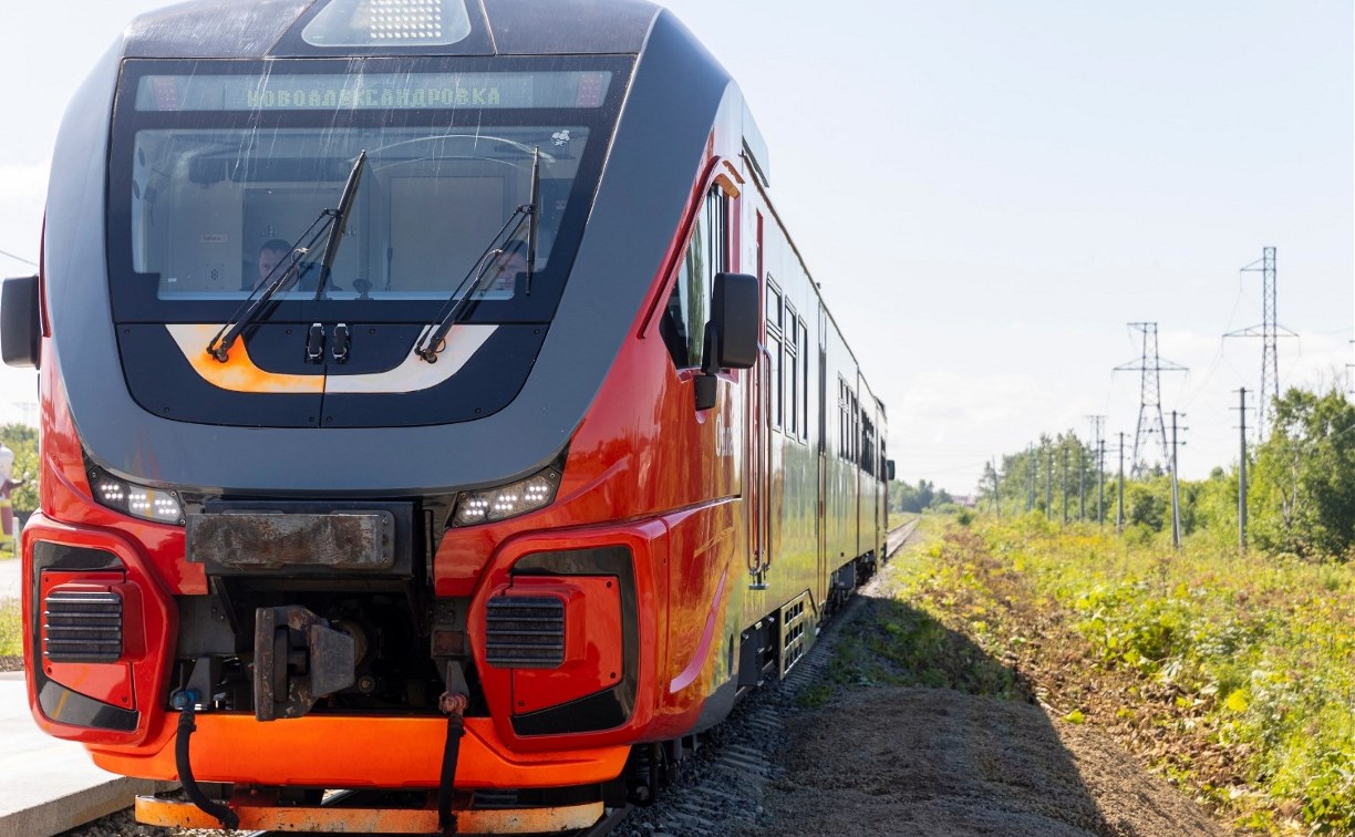 На Сахалине из-за ливня подмыло ж/д пути, поезда до Ново-Александровска отменены 