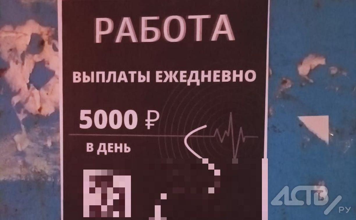 Сахалинским подросткам предлагают до 5000 рублей в день за доставку сомнительных "коробочек"