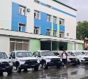 Сахалинские больницы получили крупную партию новых автомобилей
