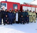 Два новых пожарных депо открыли на Сахалине