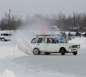 Сахалинские автомобилисты выбрали лучших в ледовом дрифте