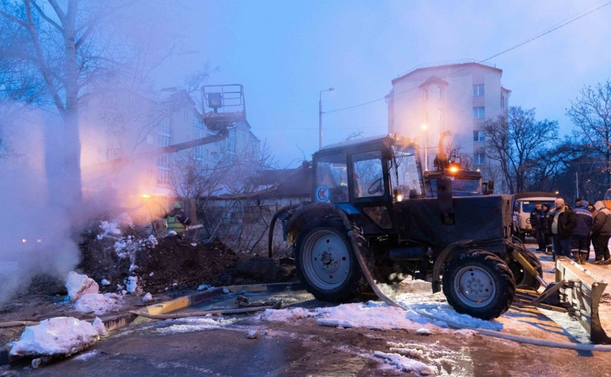 Проблемы с отоплением в Южно-Сахалинске есть в пяти десятках домов, садике, школе и больнице Анкудинова