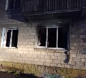 При пожаре в Долинске погиб мужчина