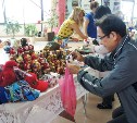  Туристы с круизного судна Diamond Princess побывали на ярмарке сувениров в Южно-Сахалинске