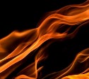 Пожар тушили ночью огнеборцы Углегорска