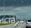 Сахалинка сняла на видео "июльский снег"